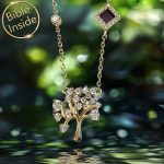 Bible Verses Jewelry Featured in Creation of Adam Masterpiece with Heart Pendant Design
