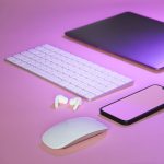 Flat lay of wireless tech gadgets on pink surface, highlighting modern electronics. — Finding Great Finishing Options For You